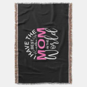 Muttergeschenk habe ich die beste Mama Decke (Vorderseite Vertikal)