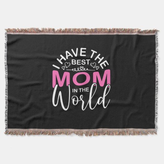 Muttergeschenk habe ich die beste Mama Decke (Vorderseite)