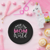 Muttergeschenk habe ich die beste Mama Pappteller (Party)