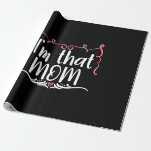 Muttergeschenk Ich bin diese Mama Geschenkpapier
