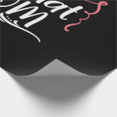 Muttergeschenk Ich bin diese Mama Geschenkpapier (Ecke)
