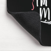 Muttergeschenk Ich bin diese Mama Mousepad (Ecke)