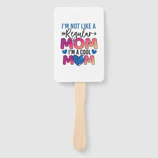 Muttergeschenk Ich bin eine Coole Mama Fächer (Vorderseite)
