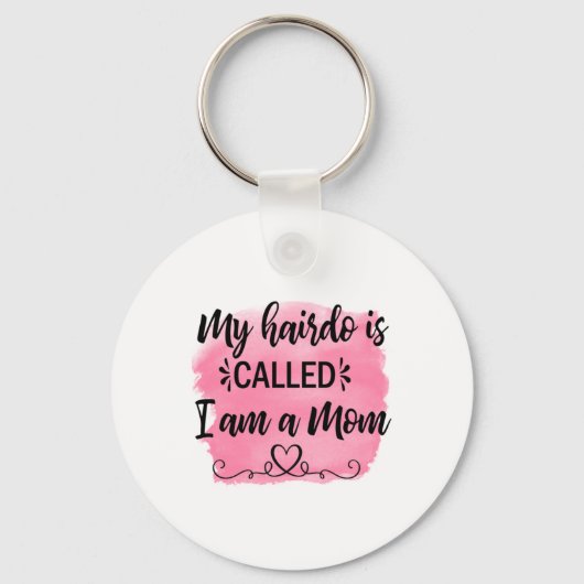 Muttergeschenk Ich bin eine Mama Schlüsselanhänger (Vorderseite)