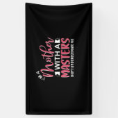 Muttergeschenk Ich bin eine Mutter mit einem Meist Banner (Vertikal)
