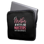 Muttergeschenk Ich bin eine Mutter mit einem Meist Laptopschutzhülle (Vorderseite Links)