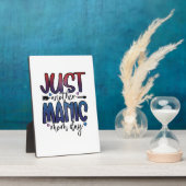 Muttergeschenk nur ein weiterer Mama Tag Fotoplatte (Seite)