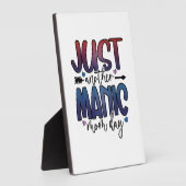 Muttergeschenk nur ein weiterer Mama Tag Fotoplatte (Seite)