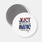 Muttergeschenk nur ein weiterer Mama Tag Magnet (Vorderseite/Rückseite)