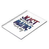 Muttergeschenk nur ein weiterer Mama Tag Notizblock (Linke Seite)