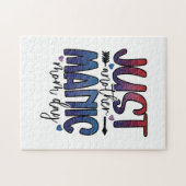 Muttergeschenk nur ein weiterer Mama Tag Puzzle (Horizontal)