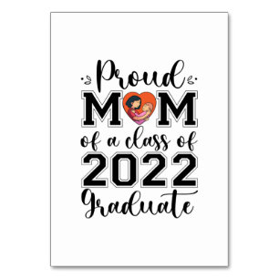 Muttergeschenk stolz Mama einer Klasse von 2022 Ab Tischnummer