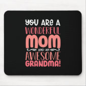 Muttergeschenk | Wunderbare Mama Geburtstag Mousepad (Vorne)