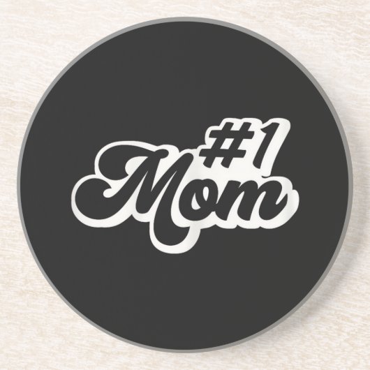 Muttergeschenke für Frauen Herz Muttertag Mama Getränkeuntersetzer (Vorne)
