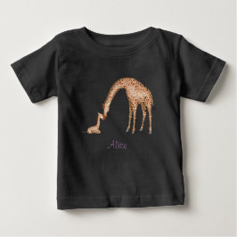 Muttergiraffe und T - Shirt für Kälber (Farbe)