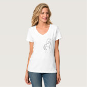 Mutterglück T-Shirt (Vorderseite Vollansicht)