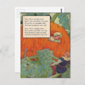 Muttergoose der 1920er Jahre - Peter Pumpkin Eater Postkarte (Vorne/Hinten)