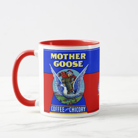 Muttergoose-Kaffee und Chicoroer Tasse (Links)