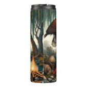 Muttergott, Adler, Riverside Calm Thermosbecher (Rückseite)