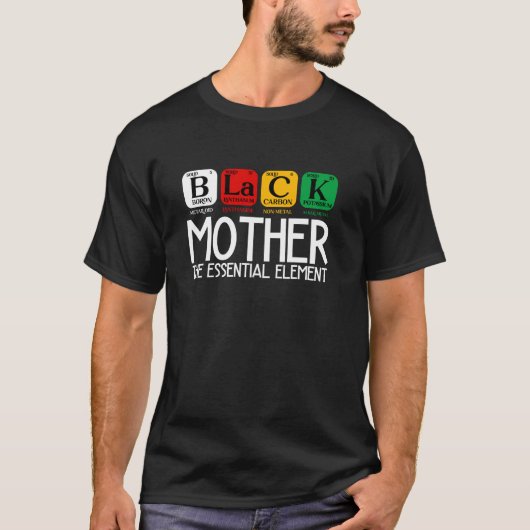Muttergottes Essenzielles Element Vatertag T-Shirt (Vorderseite)