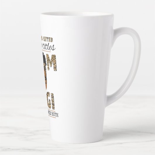 Muttergottes gab Mama und Gigi Geburtstag Milchtasse (Rechts)