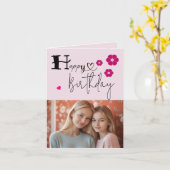 Muttergrüße Karte (Gelbe Blume)