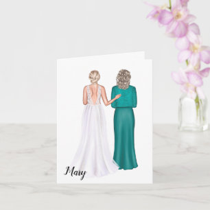 Muttergrüßkarte von Groom Karte