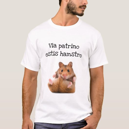 Mutterhamster, Vaterholunderbeeren: Licht T-Shirt (Vorderseite)
