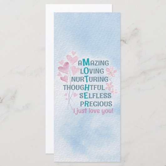 Mutterherz (Vorne/Hinten)