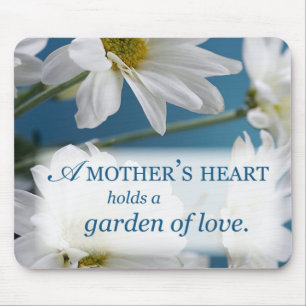 Mutterherz: Der Garten der Liebe Mousepad