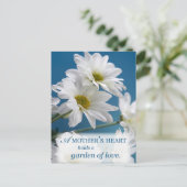 Mutterherz: Der Garten der Liebe Postkarte (Stehend Vorderseite)