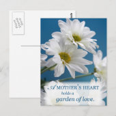 Mutterherz: Der Garten der Liebe Postkarte (Vorne/Hinten)