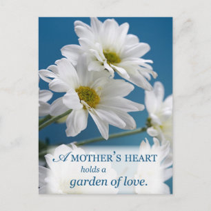 Mutterherz: Der Garten der Liebe Postkarte