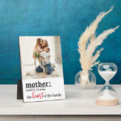 Mutterherz des Fotos Fotoplatte (Seite)