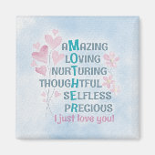 Mutterherz Magnet (Vorne)