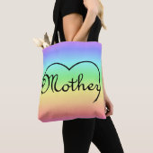 Mutterherzenregenbogen Tasche (Von Nahem)