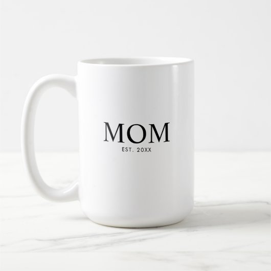 Mutterjahr gegründet kaffeetasse (Links)