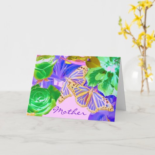 Mutterkarte Karte (Gelbe Blume)