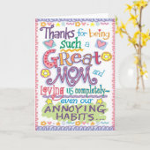 Mütterkarten Karte (Gelbe Blume)