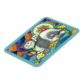 MUTTERKATZE & KÄTZCHEN, PATCHWORK-QUILTS, STEckKIS Magnet (Linke Seite)