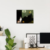 Mutterkatze Poster (Heimbüro)