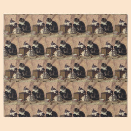 Mutterkatze und Kätzchen Geschenkpapier