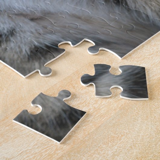 Mutterkatze und Kätzchen Puzzle (Seite)