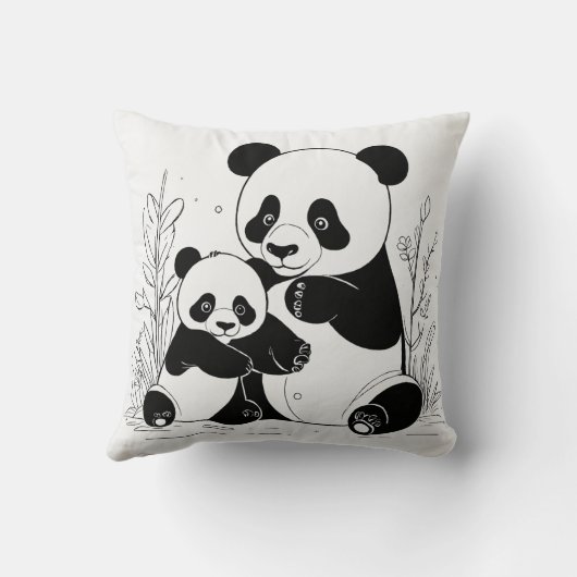 Mutterkind Kissen (Rückseite)