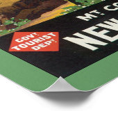 Mutterkoch Neuseeland (Leinwand) Poster (Ecke)