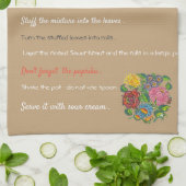 Mutterkohlrollen Geschirrtuch (Gefaltet)