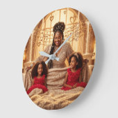 Mutterkresse F Große Wanduhr (Winkel)