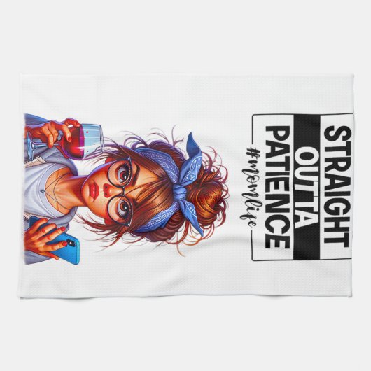 Mutterküche Handtuch, Mütter Teetuch Geschirrtuch (Horizontal)