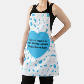 Mutterküche in der Liebe. Ich Liebe Sie Mama Schürze (InSitu)