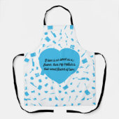 Mutterküche in der Liebe. Ich Liebe Sie Mama Schürze (Vorderseite)